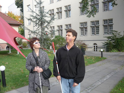 Silja Korn und Daniel Kish