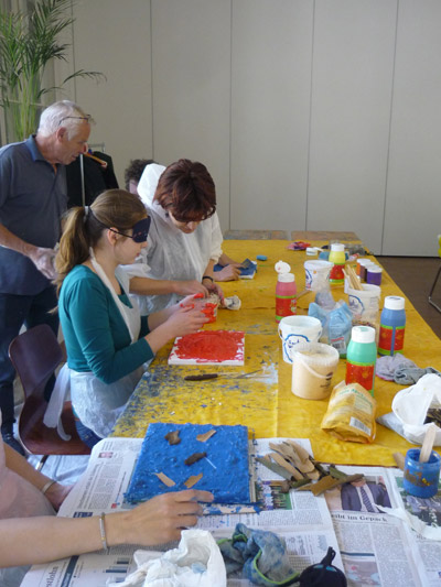 Silja beim Workshop